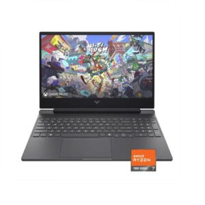 HP Victus 15 FB3093dx Gaming Laptop AMD Ryzen 7 7445HS 6 Core Processor 16GB 512GB SSD NVIDIA RTX 4050 6GB Graphic Card 15.6" FHD 1080p MicroEdge Display Backlit KB (New)