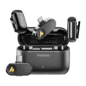 MAONO Wave T1 Mini Wireless Lavalier Microphone (WM622 PC2)