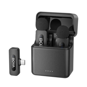 BOYA BY-V30 2.4 GHz Dual-Channel Wireless Microphone Type-c